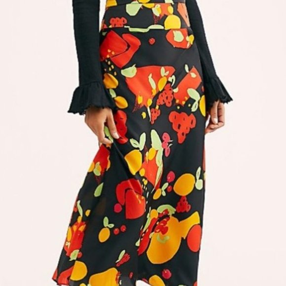 MOVING SALE: Free People Normani Bias Skirt - Picture 3 of 8